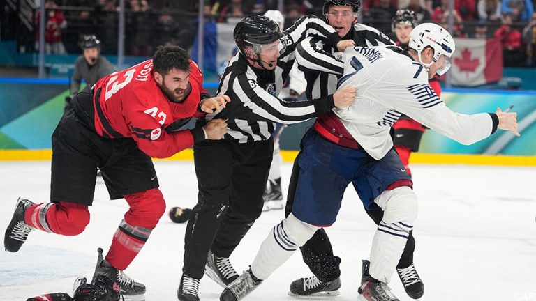 de franse ijshockeybond schorst een speler na een gewelddadige vechtpartij tijdens de wedstrijd, met gevolgen voor de competitie en het team.