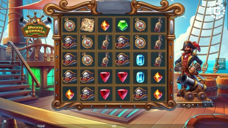 Pirate Bonanza 2 demo: casinospel met avontuurlijke piratenwereld en bonusfuncties